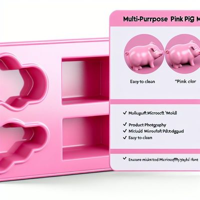 Mousse de porc rose facile à nettoyer pour le rose polyvalent