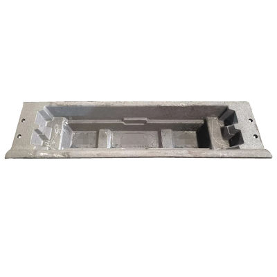 Coulée de moules à ingots de graphite pour atelier d'aluminium