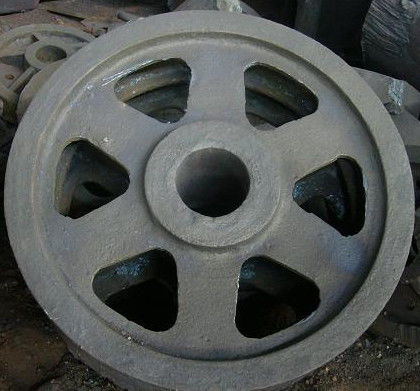 Roue en acier moulé Machines industrielles pour l'exploitation minière