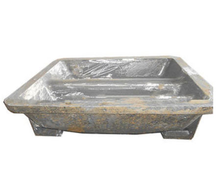 Piles à fondre en acier pour ingots d'aluminium