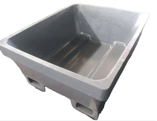 Les déchets dans les boîtes de poudre dans le recyclage de l'aluminium