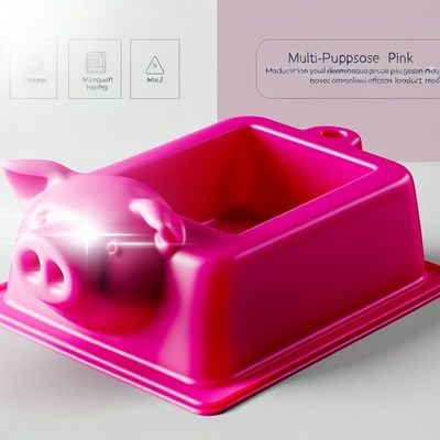 Mousse de porc rose facile à nettoyer pour le rose polyvalent