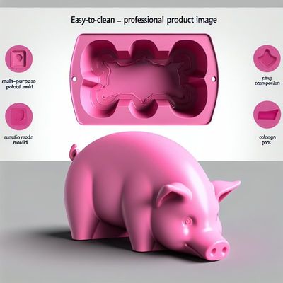 Mousse de porc rose facile à nettoyer pour le rose polyvalent