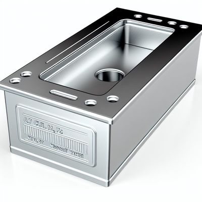 0.17 Moule de produit en aluminium cube pour congélateur sûr et durable