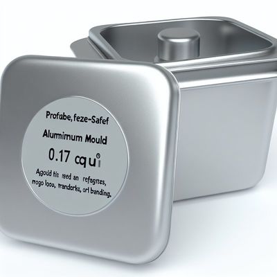 0.17 Moule de produit en aluminium cube pour congélateur sûr et durable